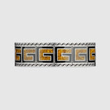 GG Cube Yellow Wide Bracelet