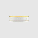 18K GG Icon White Zirconia Ring