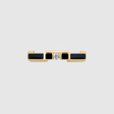 18K GG Link To Love Enamel And Diamond Ring