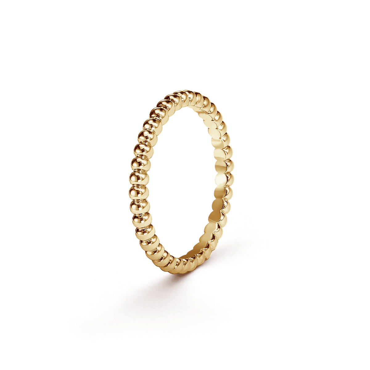 18K Van Cleef & Arpels Perlée Pearls Of Gold Ring