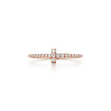 18K T Diamond Wire Ring