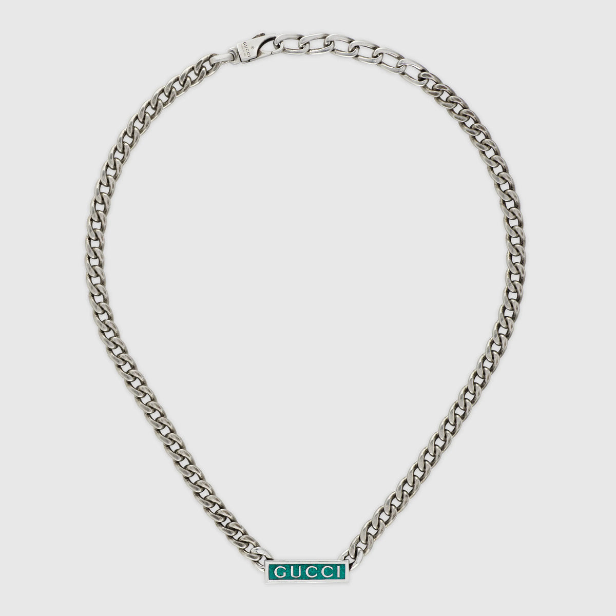Gucci Enamel Chain Necklace