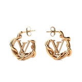 18K Louis Garden Louise Hoop Earrings