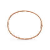 18K Rose Gold Perlée Signature Bracelet