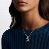 18K Cache-coeur Amulette Pendant H Necklace