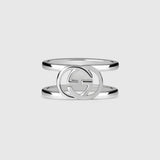 GG Interlocking G Wide Open Ring