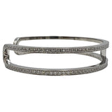 18K Ever Chain D?¡¥ancre Cuff Diamond H Bracelet