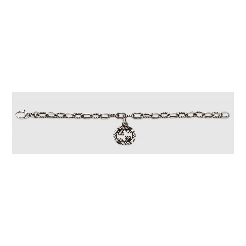 GG Striped Pendant Bracelet