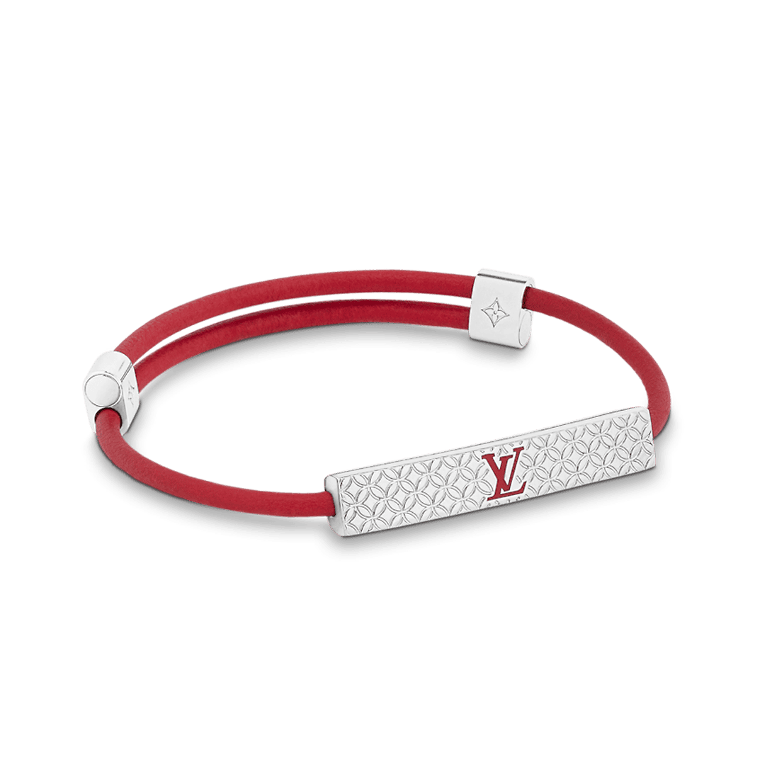 18K Louis Champs Elys¡§|es Red Bracelet