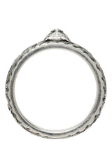 GG Feline Head Ring
