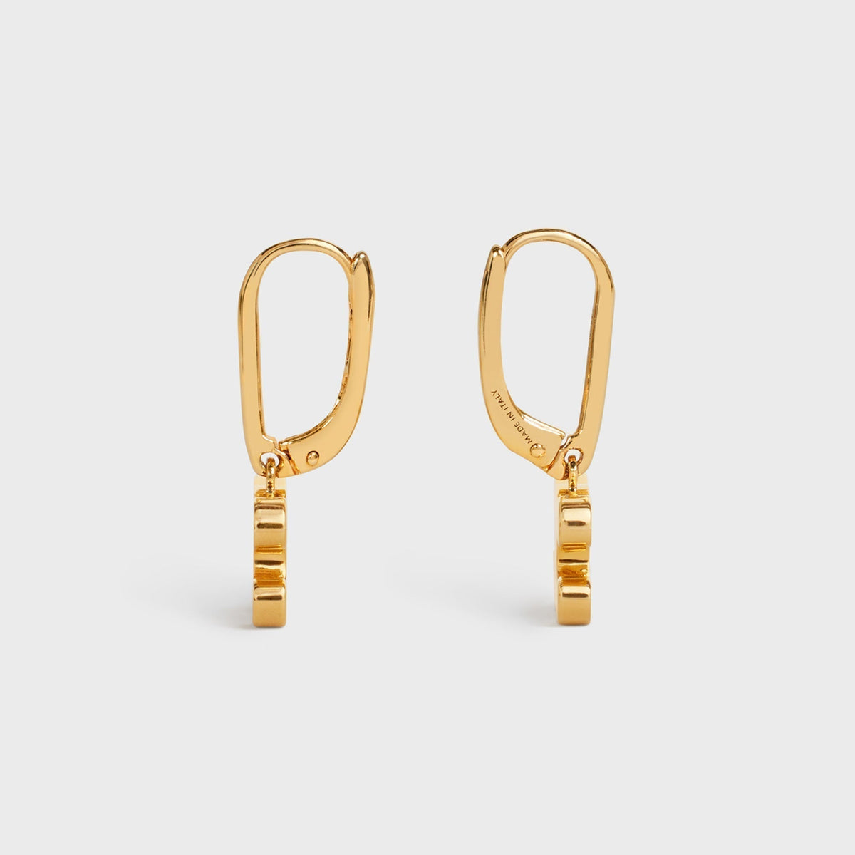 18K Triomphe Rhinestone Earrings