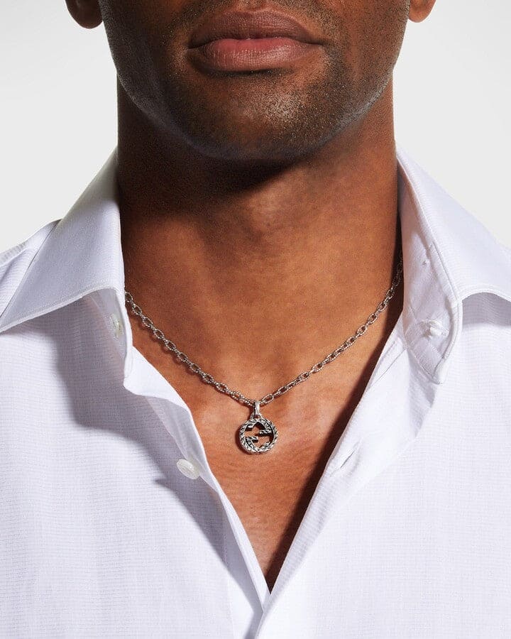 GG Interlocking G Pendant Necklace