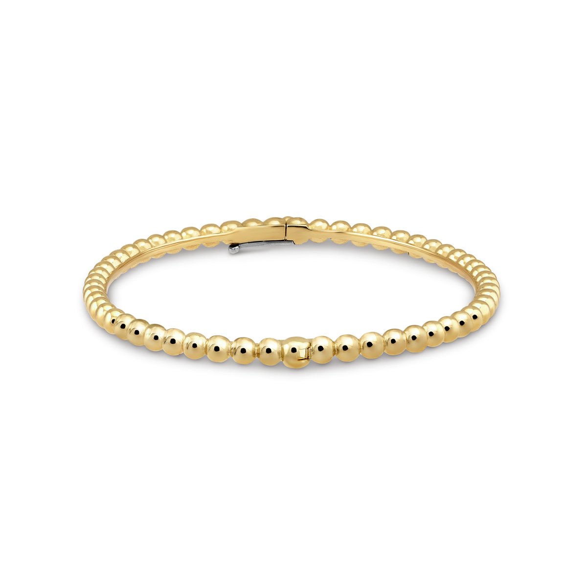 18K Yellow Gold Perlée Pearls Bracelet