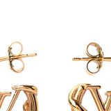 18K Louis Garden Louise Hoop Earrings