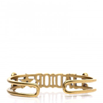 18K CD J'Adior Pearls Open Cuff Bracelet