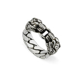 Gucci Tiger Head Chain Ring