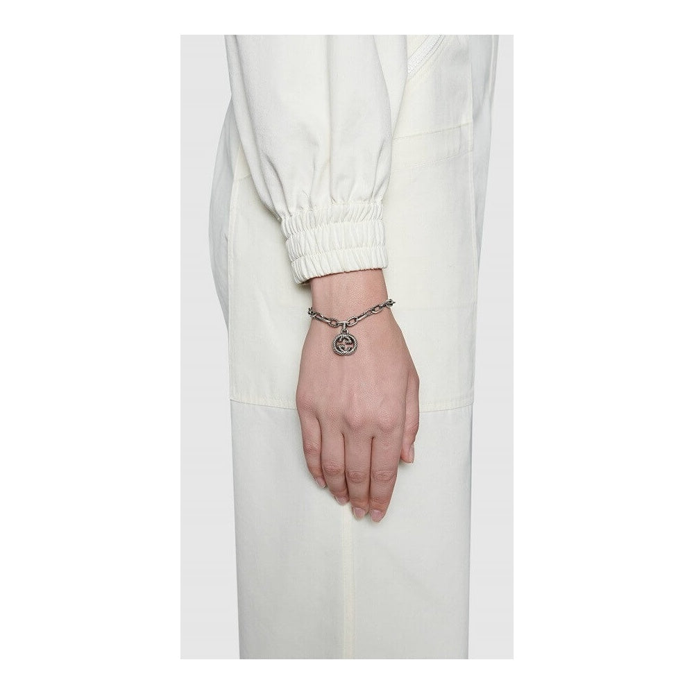 GG Striped Pendant Bracelet