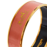 18K Enamel Cal¡§¡§che Wide Bangle H Bracelet