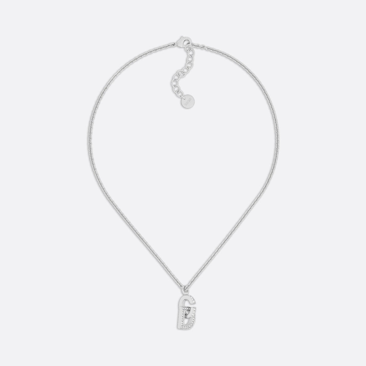 18K CD Lock Necklace