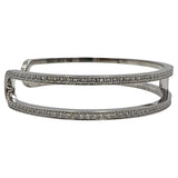 18K Ever Chain D?¡¥ancre Cuff Diamond H Bracelet