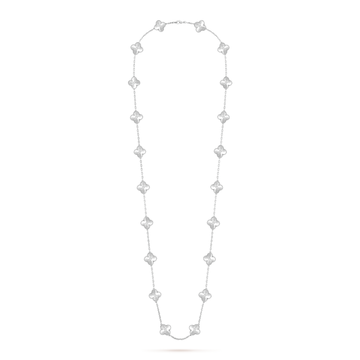 18K Vintage Alhambra 20 Motifs Long Necklace