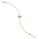 18K Frivole Emerald Bracelet