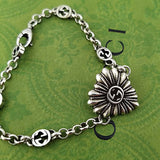 GG Interlocking G Heart Bracelet