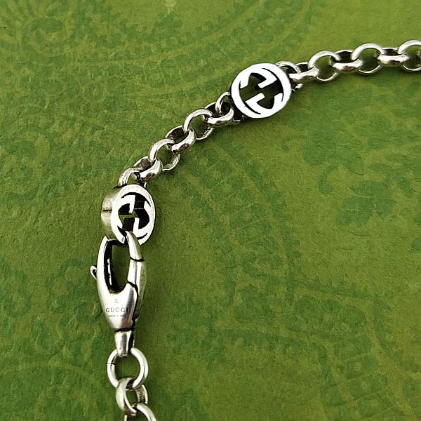 GG Interlocking G Heart Bracelet