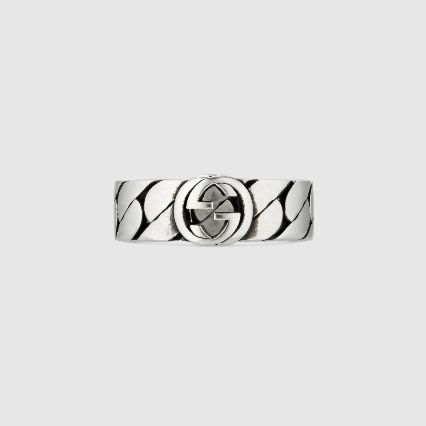 GG Interlocking G Wide Ring