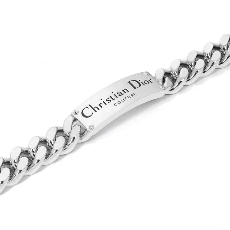 18K CD Couture Chain Link Bracelet