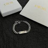 18K CD Couture Chain Link Bracelet