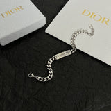 18K CD Couture Chain Link Bracelet