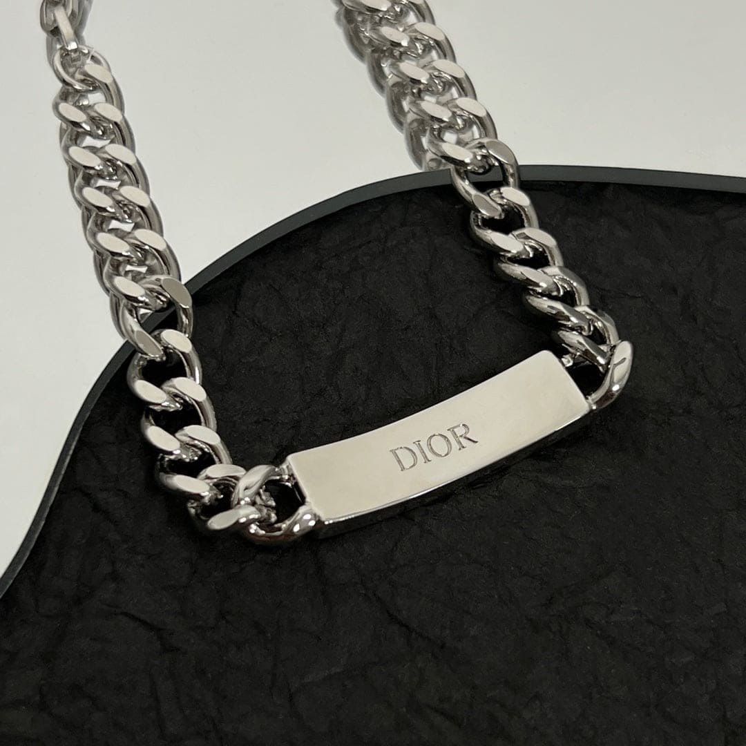 18K CD Couture Chain Link Bracelet