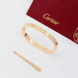 18K Rose Gold Love Bracelet
