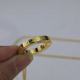 18K Love Diamond-Paved Necklace