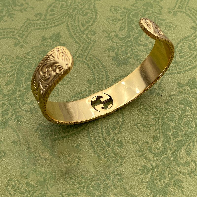 18K GG Open Bangle Bracelet