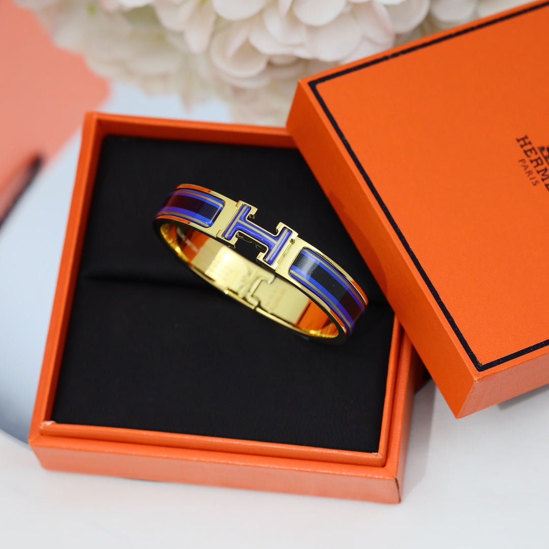 18K Clic H Purple Bracelet