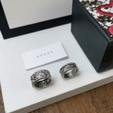 GG Interlocking G Flowers Ring