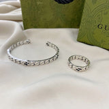 GG Interlocking G Cuff Bracelet