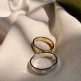 18K GG White Gold Ring