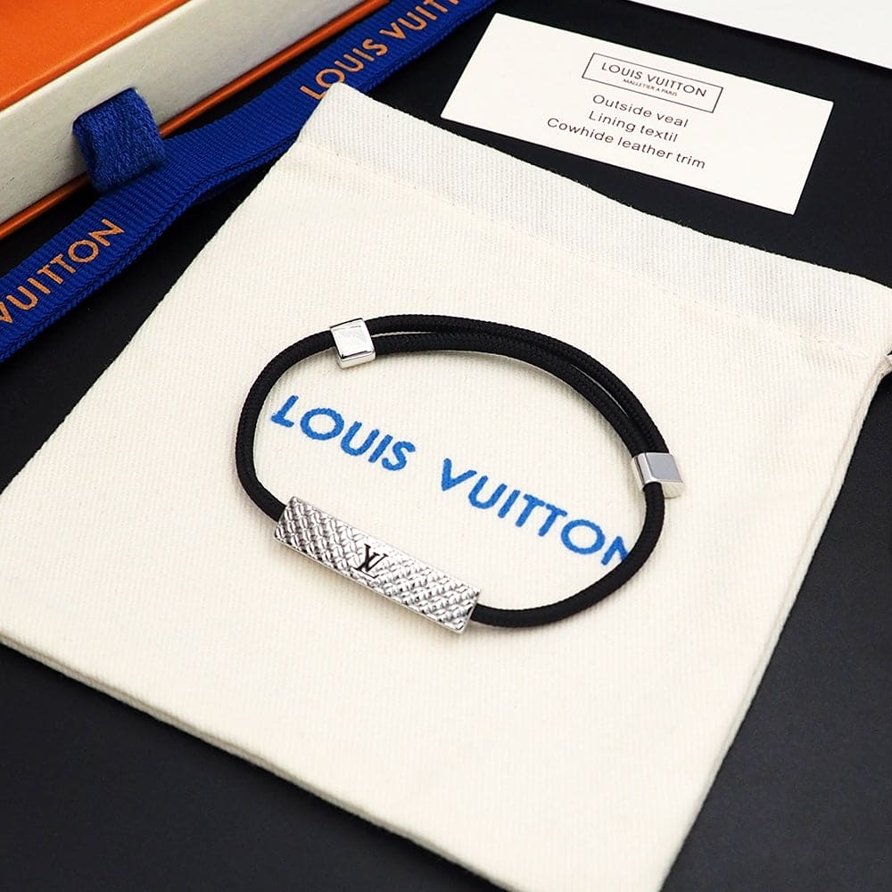 18K Louis Champs Elys¡§|es Black Bracelet