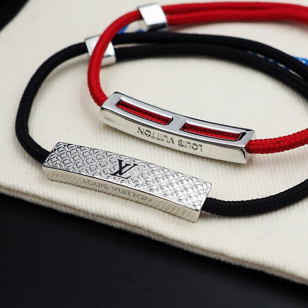 18K Louis Champs Elys¡§|es Red Bracelet