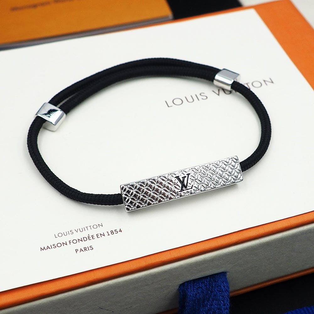 18K Louis Champs Elys¡§|es Black Bracelet