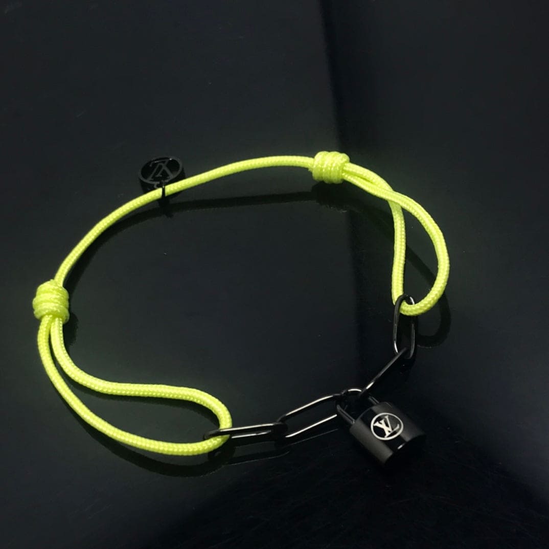 18K Louis Silver Lockit Bracelet