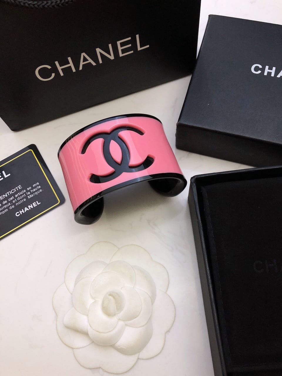 18K CC Pink Bracelet