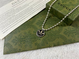 GG x Adidas Pendant Boule Necklace