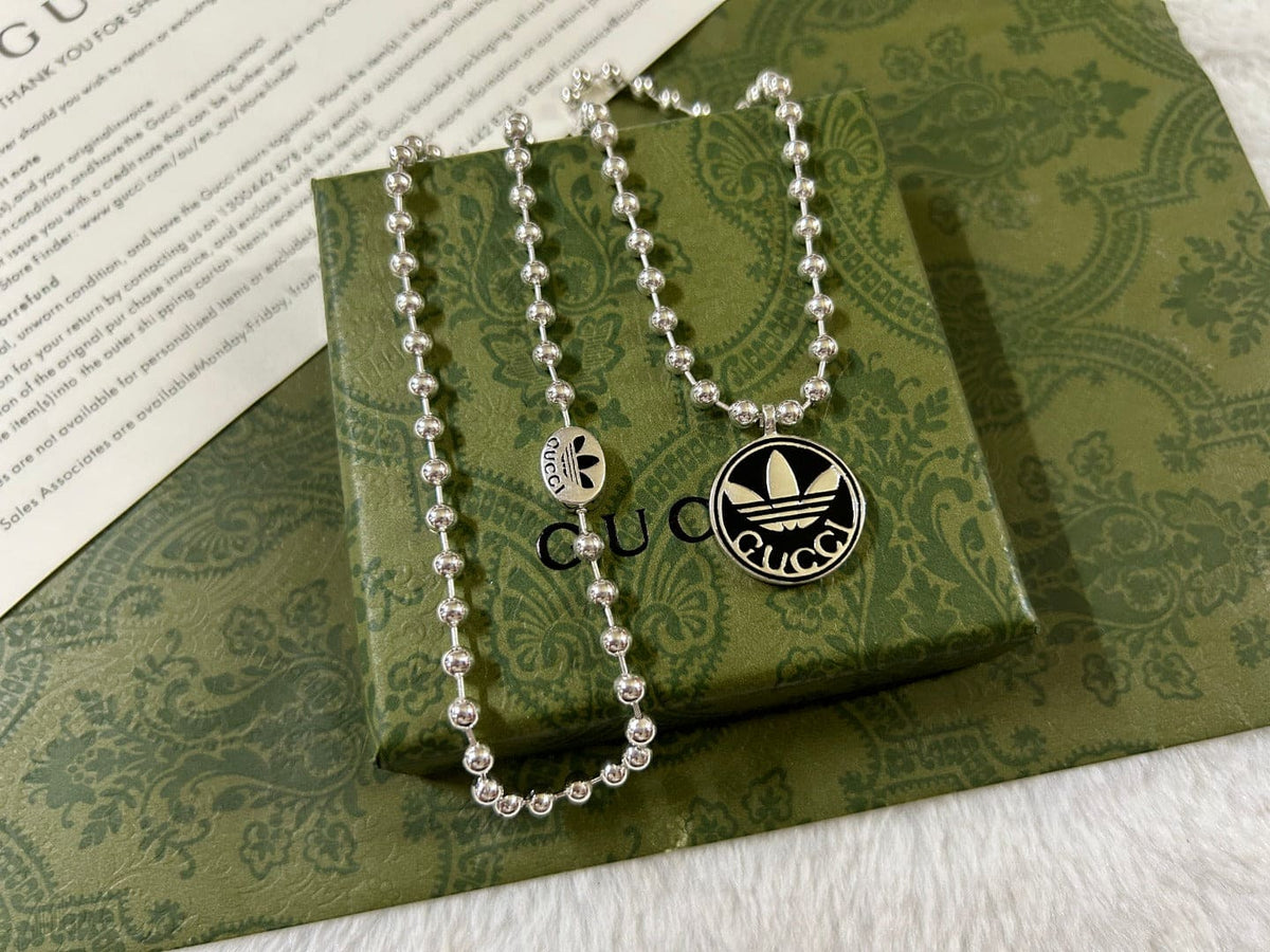 GG x Adidas Pendant Boule Necklace