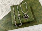 GG x Adidas Pendant Boule Necklace