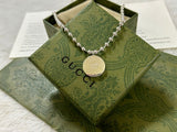 GG x Adidas Pendant Boule Necklace