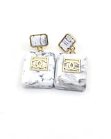 18K CC Eternal No??5 Earrings